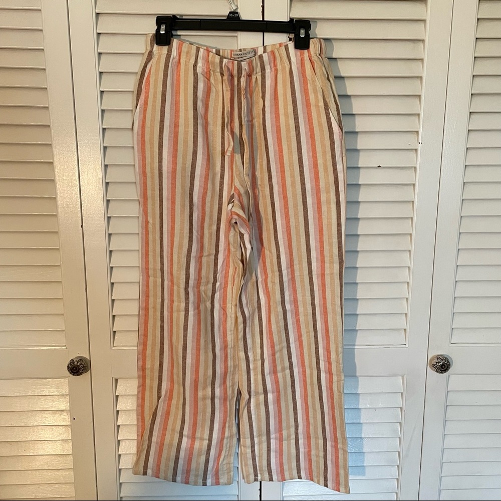 NWOT urban outfitters linen lounge pants - Picture 2 of 5